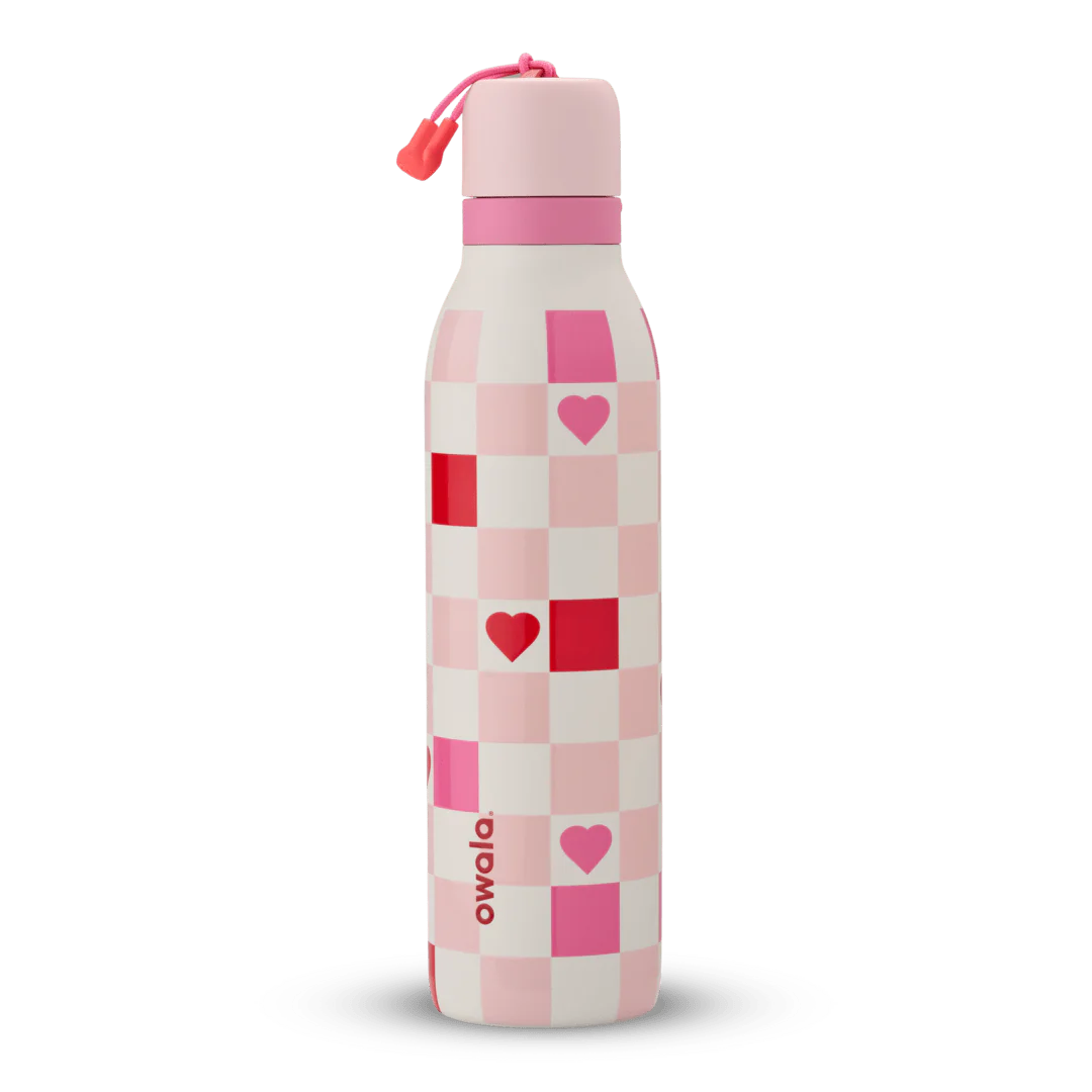 Owala Check Me Out 32oz FreeSip Valentines Day Water Bottle!