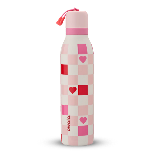 Owala Check Me Out 32oz FreeSip Valentines Day Water Bottle!