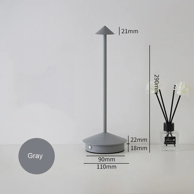 5V USB Rechargeable Table Lamp Creative LED Night Light Dining Touch Led Hotel Bar Restaurant Home Decorative Desktop Lamp