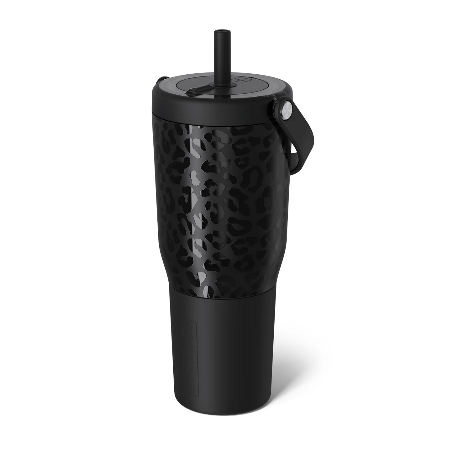 Black Leopard Print Insulated Mug Resa 35oz