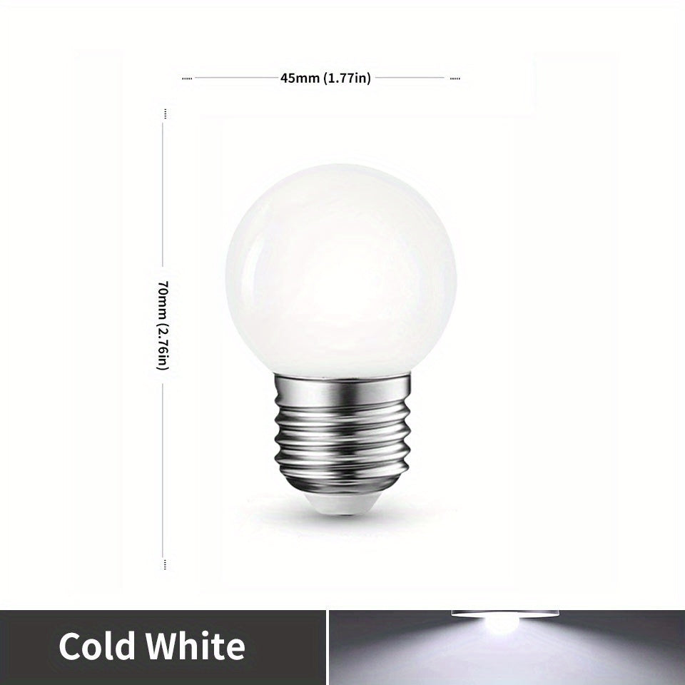 5pcs E26 3W LED Bulbs Are Equivalent To 30W Incandescent Lamps, Cold White 6000K Warm White 3000K 300 Lumen Ultra-bright Bulb Lamps Are Applicable To Living Room, Kitchen, Bedroom And Office