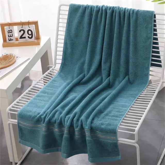 70x140cm Turkish Cotton Bath Towel Adult Soft Absorbent Towels Bathroom Sets Large Beach Towel Luxury Hotel Spa Towels For Home