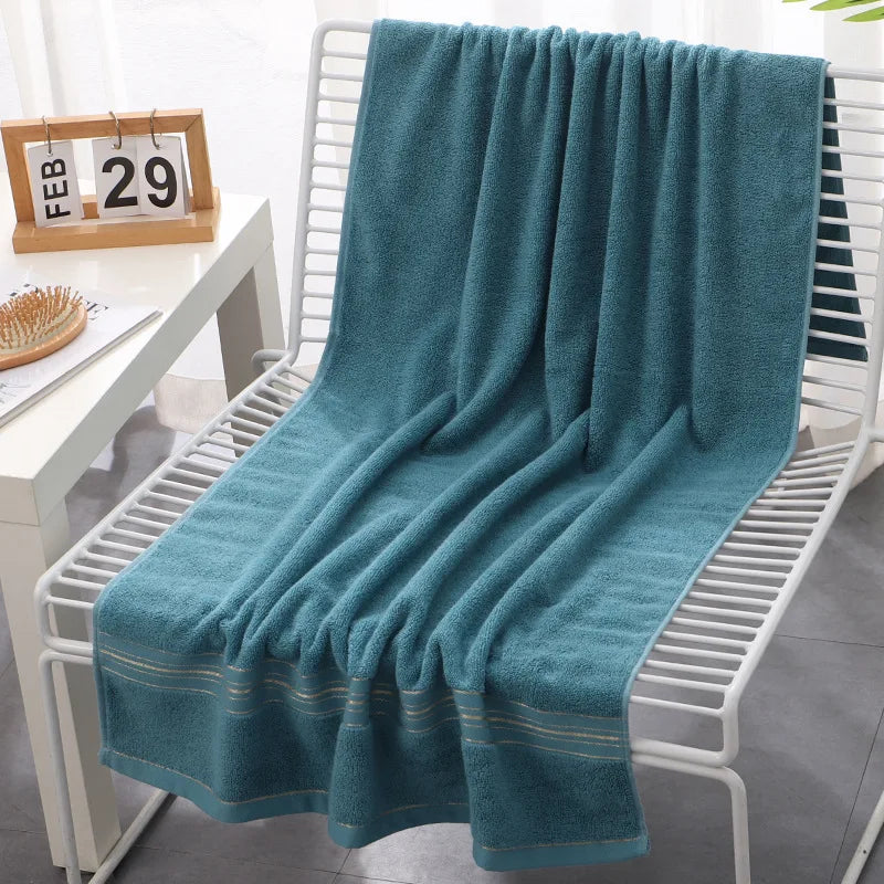 70x140cm Turkish Cotton Bath Towel Adult Soft Absorbent Towels Bathroom Sets Large Beach Towel Luxury Hotel Spa Towels For Home