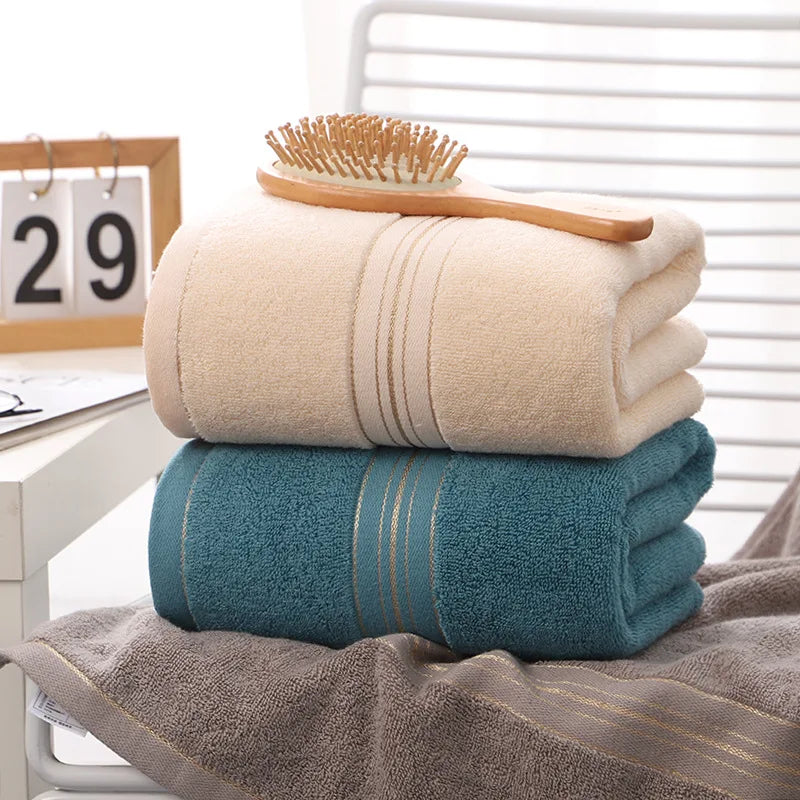 70x140cm Turkish Cotton Bath Towel Adult Soft Absorbent Towels Bathroom Sets Large Beach Towel Luxury Hotel Spa Towels For Home