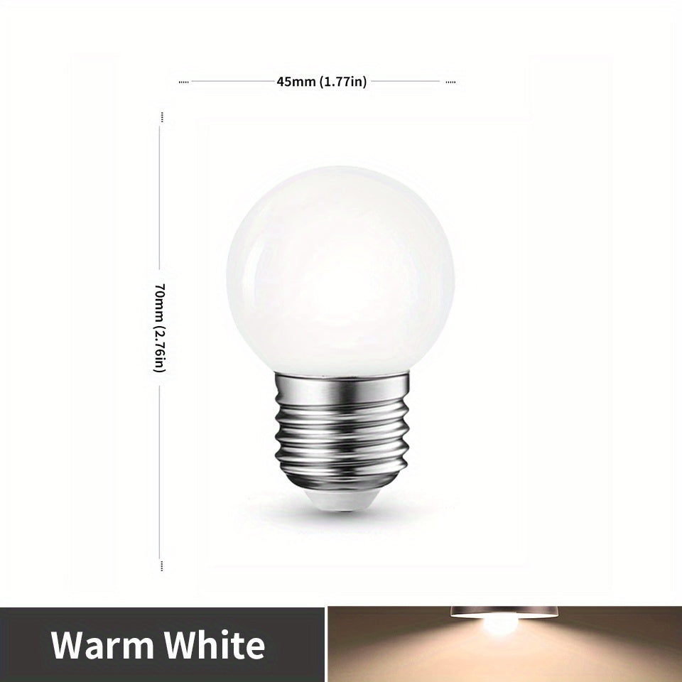 5pcs E26 3W LED Bulbs Are Equivalent To 30W Incandescent Lamps, Cold White 6000K Warm White 3000K 300 Lumen Ultra-bright Bulb Lamps Are Applicable To Living Room, Kitchen, Bedroom And Office