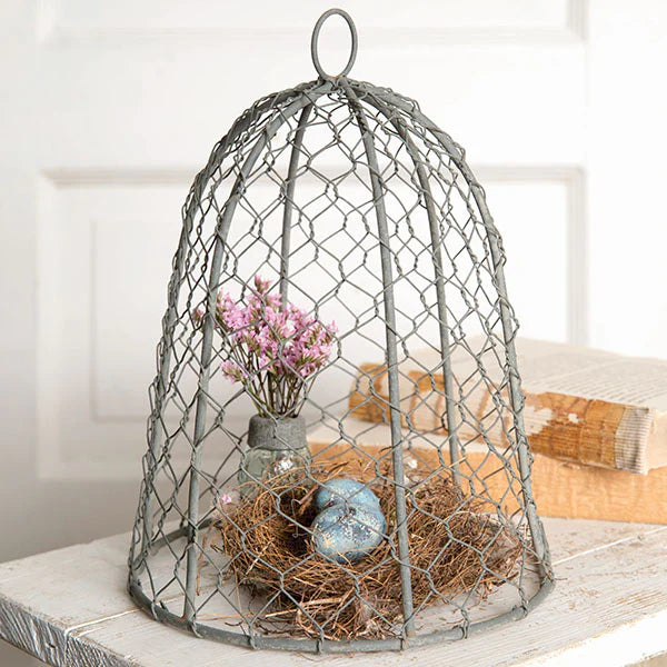 Chicken Wire 10 Inch Cloche