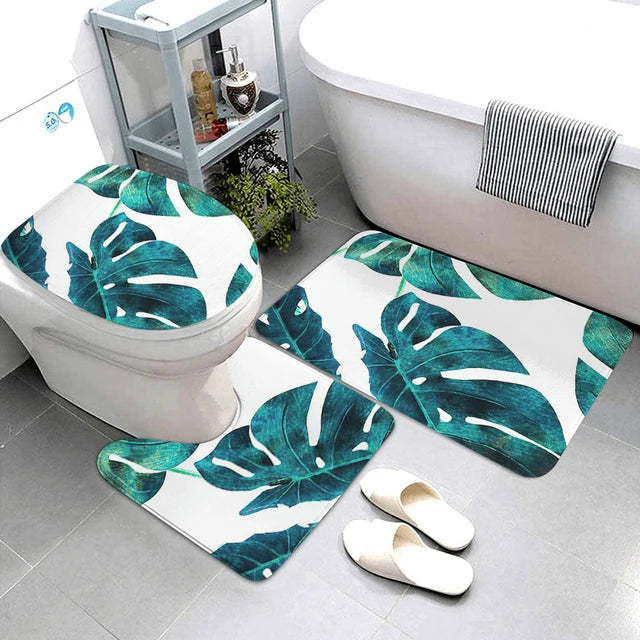 Anti-slip Bath Mat Bathroom Small Rug Shower Mat dog Halloween Foot Mat Kitchen Mat Bedroom Balcony Room Mat Bathtub toilet rug