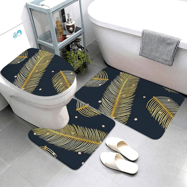 Anti-slip Bath Mat Bathroom Small Rug Shower Mat dog Halloween Foot Mat Kitchen Mat Bedroom Balcony Room Mat Bathtub toilet rug