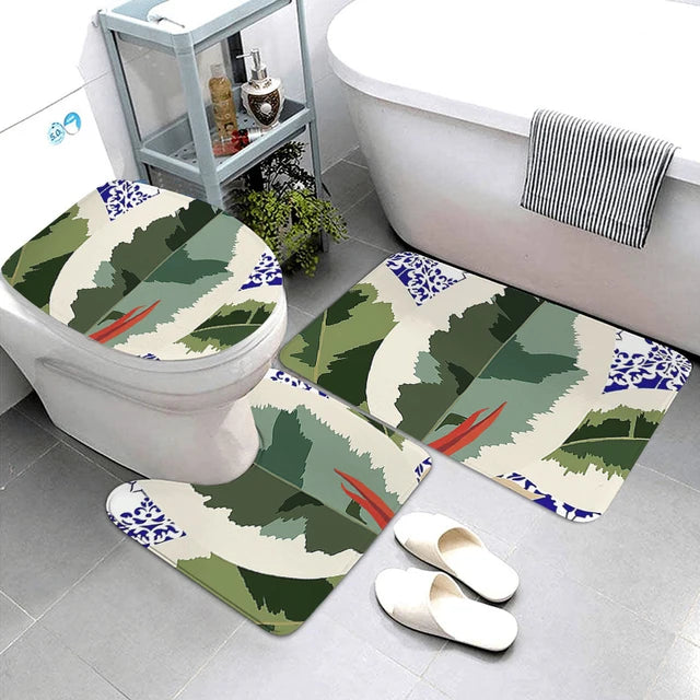 Anti-slip Bath Mat Bathroom Small Rug Shower Mat dog Halloween Foot Mat Kitchen Mat Bedroom Balcony Room Mat Bathtub toilet rug