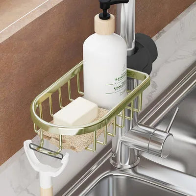 Bathroom Faucet Storage Rack Shower Rack Bathroom Organization Shower Basket Soap Holder Shower Accessories Bathroom Shelves