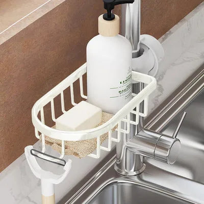 Bathroom Faucet Storage Rack Shower Rack Bathroom Organization Shower Basket Soap Holder Shower Accessories Bathroom Shelves