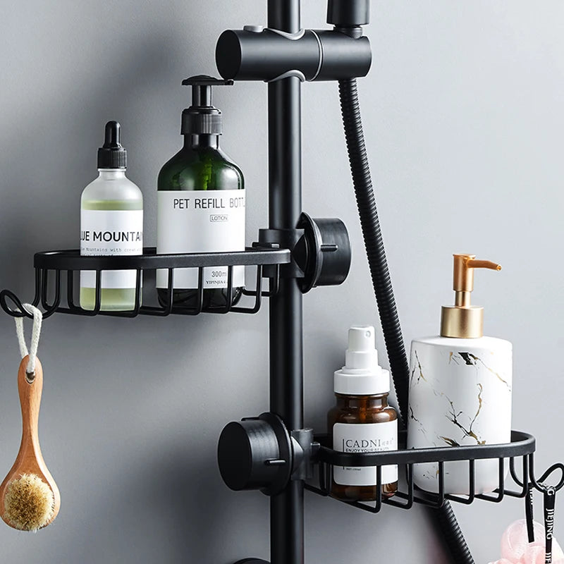 Bathroom Faucet Storage Rack Shower Rack Bathroom Organization Shower Basket Soap Holder Shower Accessories Bathroom Shelves