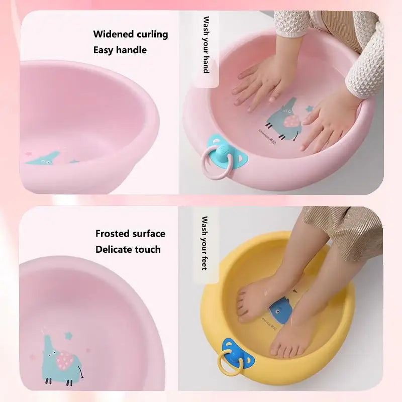 CHAHUA Plastic Baby Washbasin for Young Babies - The Perfect Basin for Your Little OnesIntroducing the CHAHUA Plastic Baby Wash