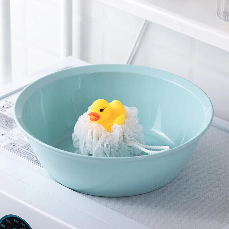 CHAHUA Plastic Basin Extra Thick Durable Antibacterial Washbasin Infant Newborn Children Special Washbasin Household Products