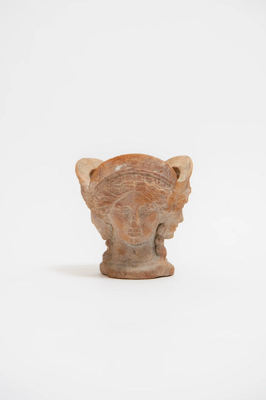 ANONYMOUS. TERRACOTTA VESSEL. C. 1970