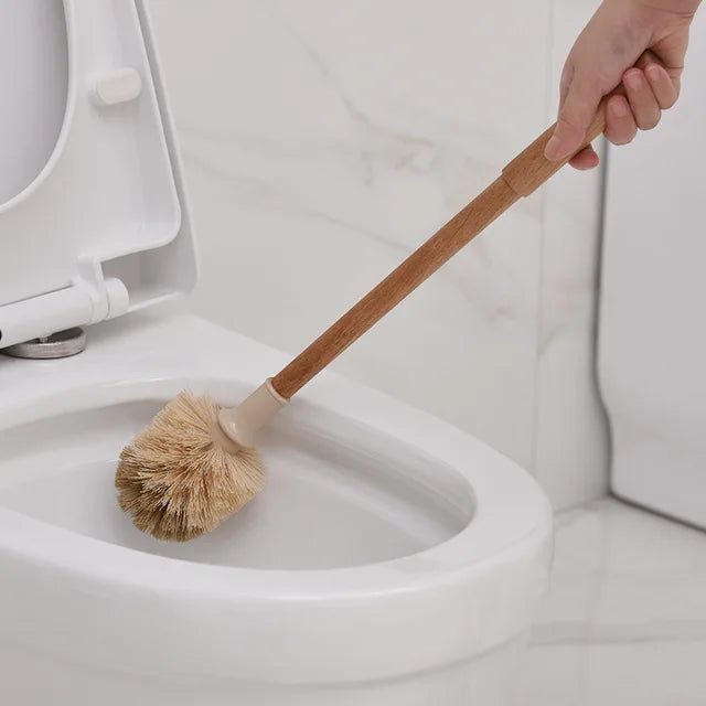 Durable Toilet Brush Long Handle Floor Stand Toilet Brush Holder Soft Bristle Cleaning Bathroom Tools Cleaning Tool