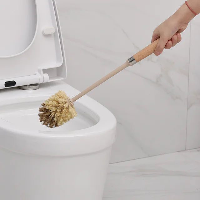 Durable Toilet Brush Long Handle Floor Stand Toilet Brush Holder Soft Bristle Cleaning Bathroom Tools Cleaning Tool