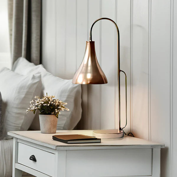 Iron Funnel Shade Table Lamp