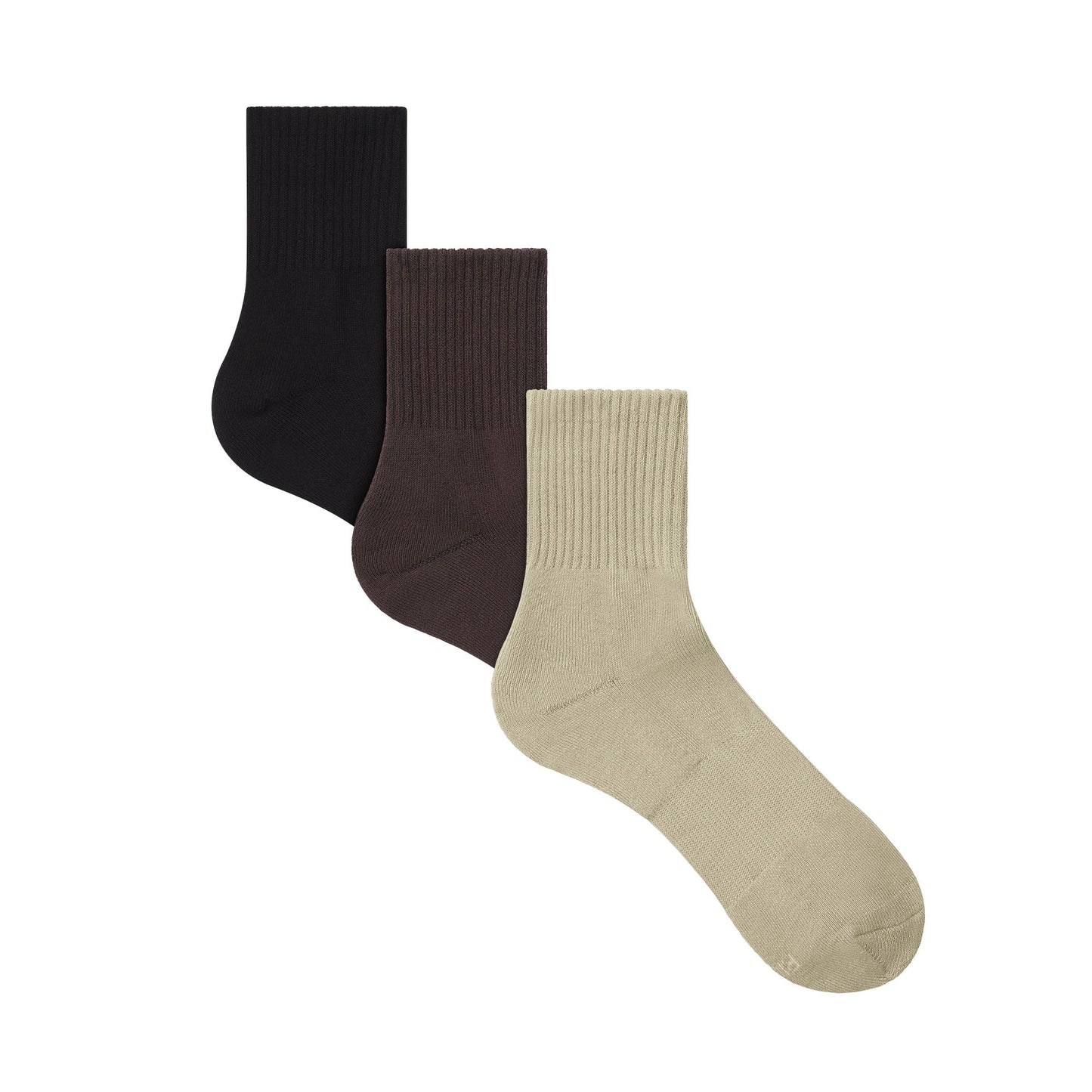 Mens Quarter Crew Sock 3-Pack | Phoenix Multi