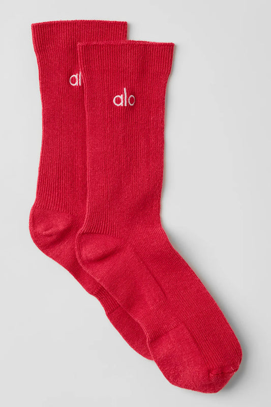 Unisex Half-Crew Understated Sock