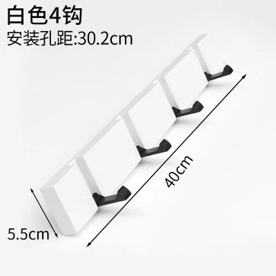 Foldable Hooks Hanger Bamboo Wall Mounted Clothes Storage Coat Rack Living Room Bedroom Kitchen Key Hook Home Decor Accessories