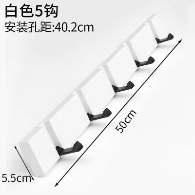 Foldable Hooks Hanger Bamboo Wall Mounted Clothes Storage Coat Rack Living Room Bedroom Kitchen Key Hook Home Decor Accessories