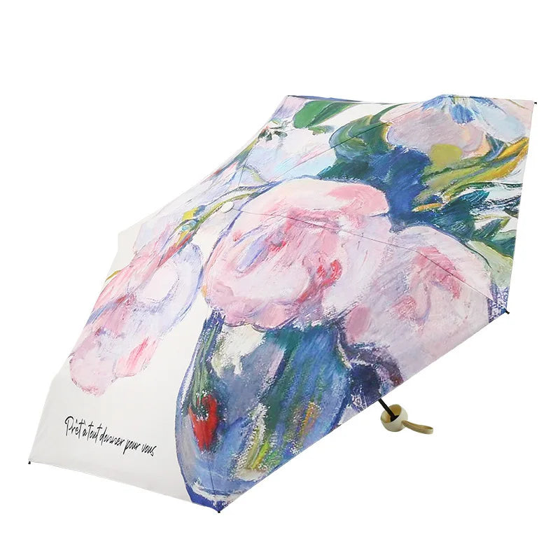 Jade Guigou Umbrella Cartoon Fully Automatic Student Folding Portable Umbrella Safe for both sunny and rainy use