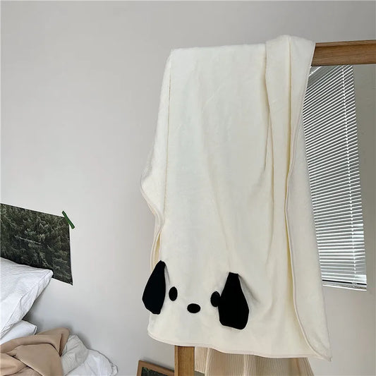 Kawaii Microfiber Hair Drying Towel Bathrobe Super Absorbent Shower Hair Towel Bathing Sauna Spa Body Wrap Bathroom Products