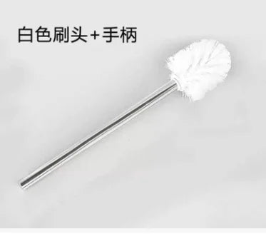 Stainless Steel Bathroom Toilet Brush Wc Kitchen Cleaning Brush Silver Wc Toilet Brush Scrubber Bathroom Cleaning Supplies #10