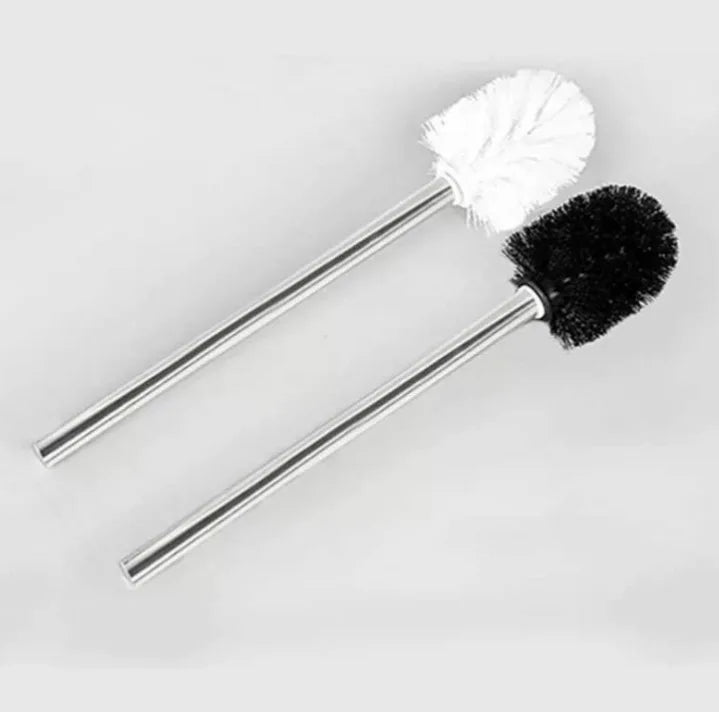 Stainless Steel Bathroom Toilet Brush Wc Kitchen Cleaning Brush Silver Wc Toilet Brush Scrubber Bathroom Cleaning Supplies #10