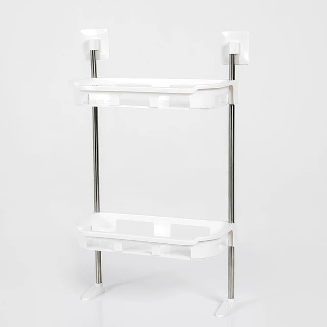 Toilet Rack,Shelf Above The Toilet Tank,Punch-free Multi-functional Storage Rack With Supporting Feet Bathroom Accessories