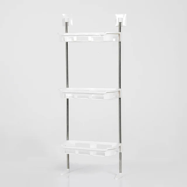 Toilet Rack,Shelf Above The Toilet Tank,Punch-free Multi-functional Storage Rack With Supporting Feet Bathroom Accessories