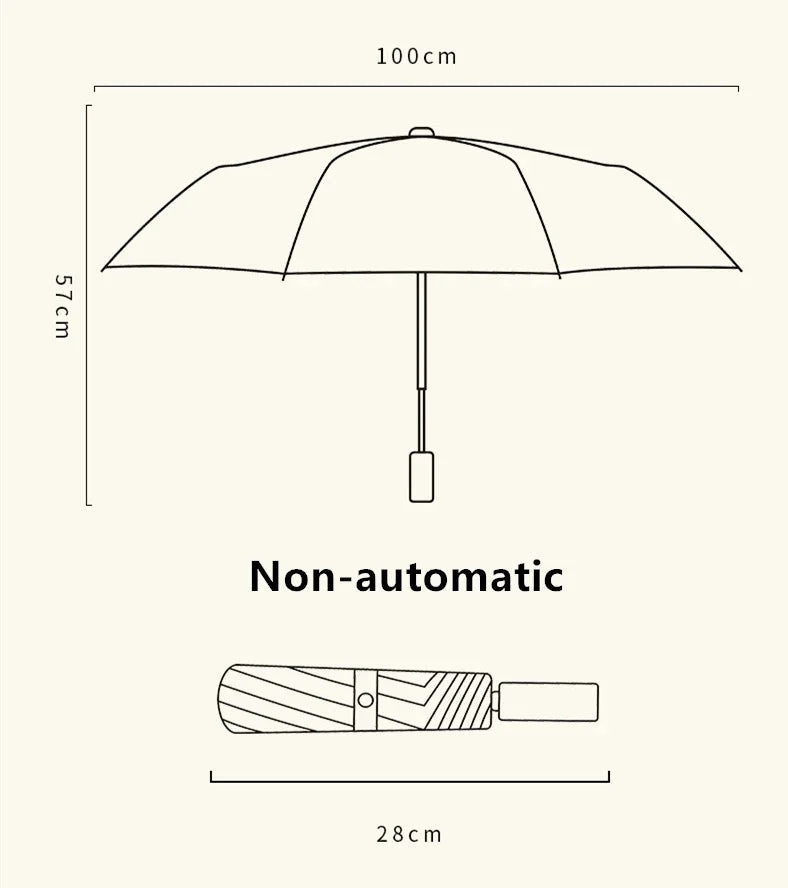 Umbrella Cartoon Cat Umbrella Women's Rain Rain Dual Use Cute Sunshade Umbrella Automatic Student Sun Umbrella UV Protection