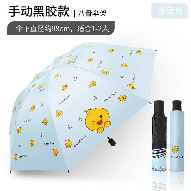 kids umbrella Children's cartoon Student sun protection thickened umbrella academy  mini umbrella  ombrellone portatile spiaggia