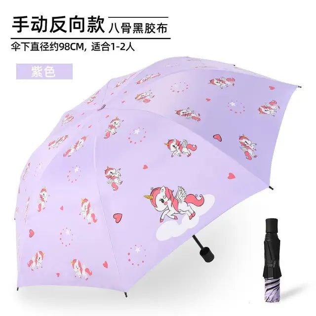 kids umbrella Children's cartoon Student sun protection thickened umbrella academy  mini umbrella  ombrellone portatile spiaggia